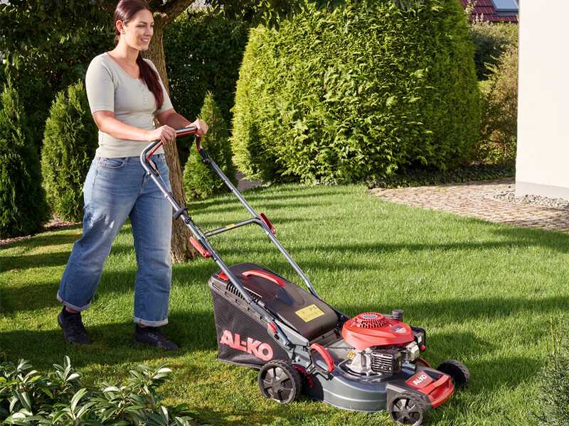 Al-Ko Easy 4.16 P-D - Cortac&eacute;sped de gasolina - 3 en 1 - Motor AL-KO Tech 3000 de 79,8 cc