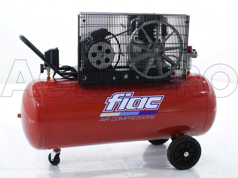 FIAC AB 300/598 - Compresor de aire el&eacute;ctrico trif&aacute;sico de correa - Motor 5.5 HP - 270 L