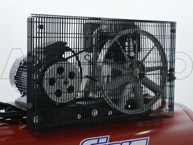 FIAC AB 300/598 - Compresor de aire el&eacute;ctrico trif&aacute;sico de correa - Motor 5.5 HP - 270 L