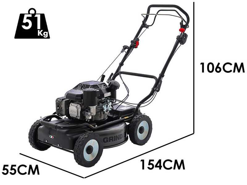 Marina Systems GRINDER Pro Max 4x4 52 - Cortac&eacute;sped de gasolina autopropulsado - Motor Kohler CV224