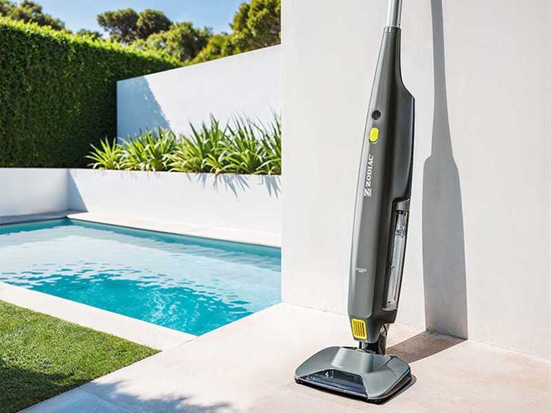 Zodiac MHV 20 - Aspirador a bater&iacute;a para piscina - Mango telesc&oacute;pico
