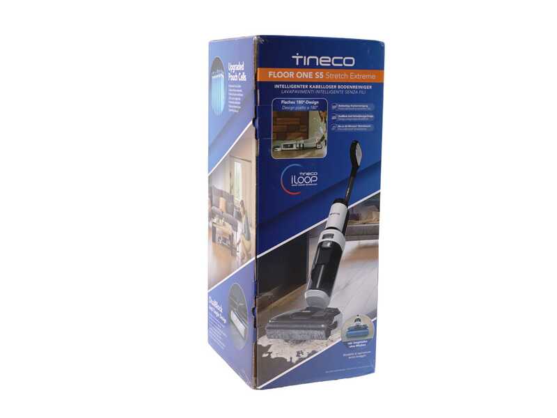 Tineco Floor One S5 Stretch Extreme - Fregadora de bater&iacute;a smart - 3 en 1: lava, seca y aspira