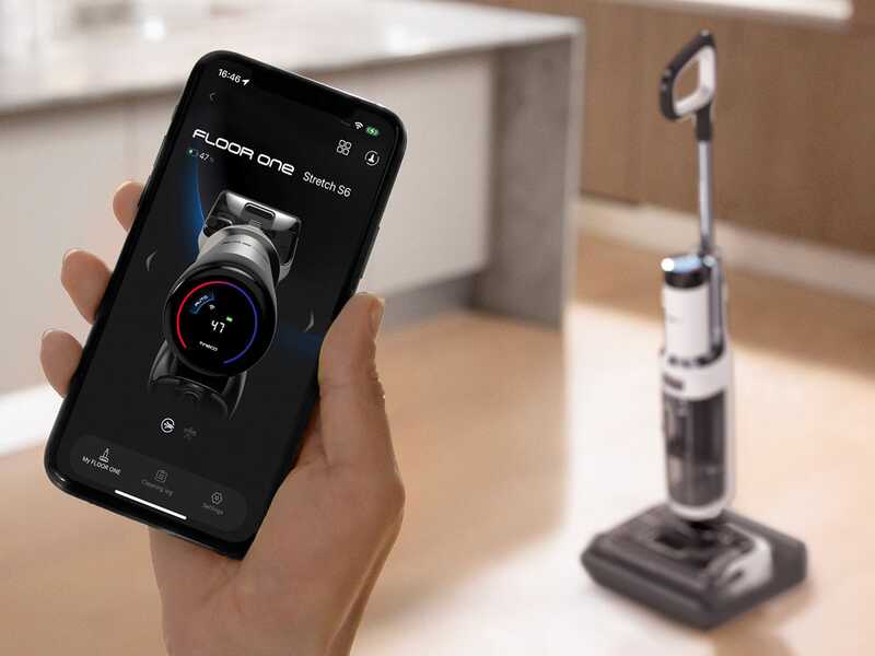 Tineco Floor One S5 Stretch Extreme - Fregadora de bater&iacute;a smart - 3 en 1: lava, seca y aspira