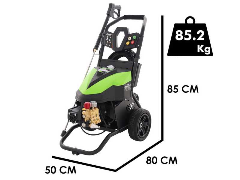 Ribimex RX14 - Hidrolimpiadora de agua fr&iacute;a - 250 bar m&aacute;x 930 L/h - Trif&aacute;sica