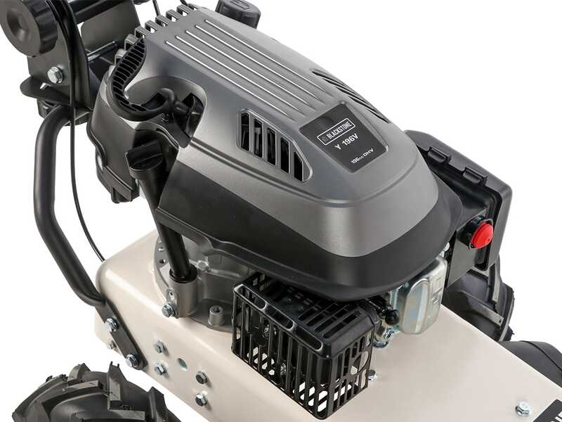 BlackStone GXR 260 - Desbrozadora de ruedas autopropulsada de gasolina de 4 tiempos