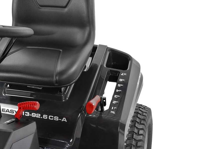 AL-KO Easy 13-92.6 CS-A - Tractor cortac&eacute;sped - Transmisi&oacute;n continua CVT - Salida lateral