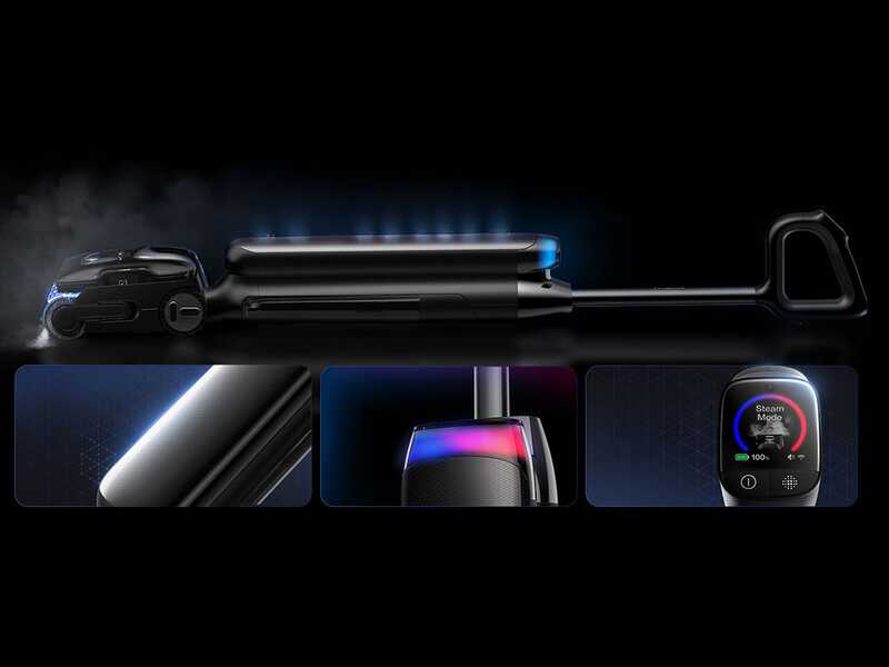 Tineco Floor One S9 Artist Steam Pro - Fregadora a vapor - 3 en 1: lava, aspira y vaporiza