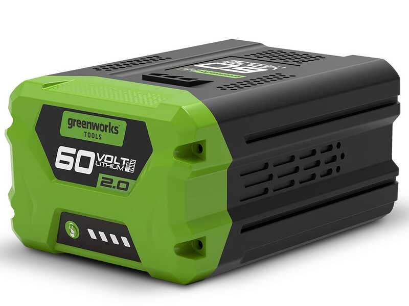 Greenworks GD60LM46SP - Cortac&eacute;sped de bater&iacute;a autopropulsado 60V 2Ah - Corte de 46 cm - &iexcl;Starter kit 60V 2Ah gratis!