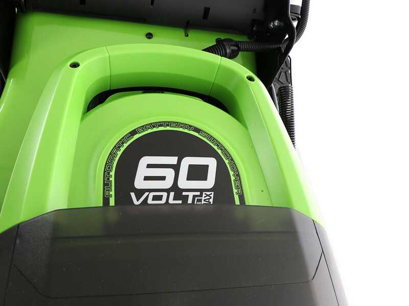 Greenworks GD60LM46SP - Cortac&eacute;sped de bater&iacute;a autopropulsado 60V 2Ah - Corte de 46 cm - &iexcl;Starter kit 60V 2Ah gratis!