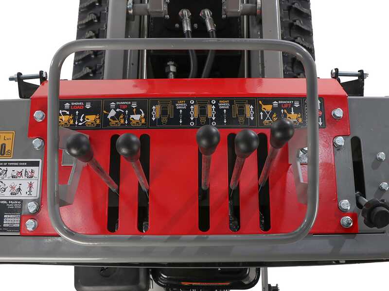 GeoTech Pro GeoPorter 580 DHSL Hydro - Carretilla con caj&oacute;n elevable tipo pant&oacute;grafo - Cambio hidrost&aacute;tico