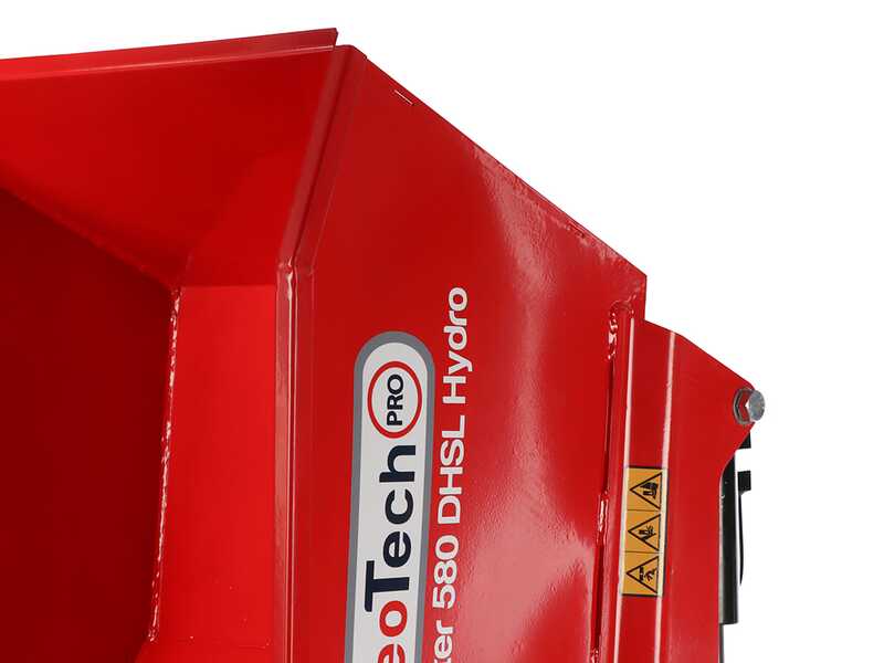 GeoTech Pro GeoPorter 580 DHSL Hydro - Carretilla con caj&oacute;n elevable tipo pant&oacute;grafo - Cambio hidrost&aacute;tico