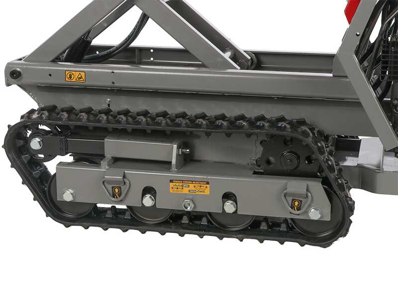GeoTech Pro GeoPorter 580 DHSL Hydro - Carretilla con caj&oacute;n elevable tipo pant&oacute;grafo - Cambio hidrost&aacute;tico