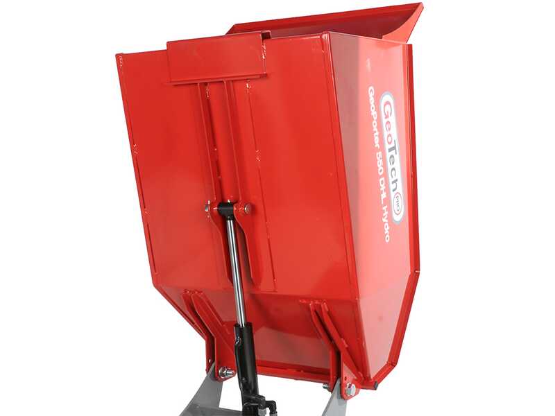 GeoTech-Pro GeoPorter 550 DHL Hydro - Carretilla con caj&oacute;n elevable tipo pant&oacute;grafo