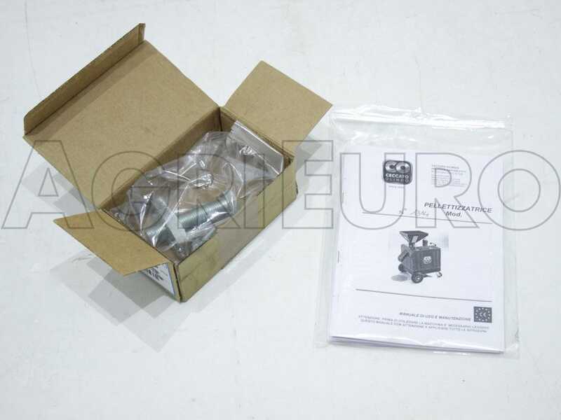 Ceccato Olindo Peletizadora Monof&aacute;sica Hp 3 - Para producci&oacute;n casera de pellets de calefacci&oacute;n