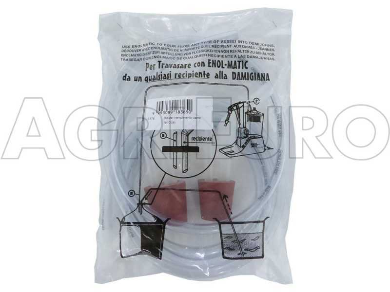 Accesorio Kit Garrafa para llenadora Enolmatic, kit para garrafas de 5 y 10 litros