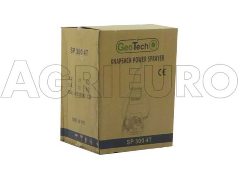 GeoTech SP 300 4T - Pulverizador de gasolina con mochila - 4 tiempos de gasolina