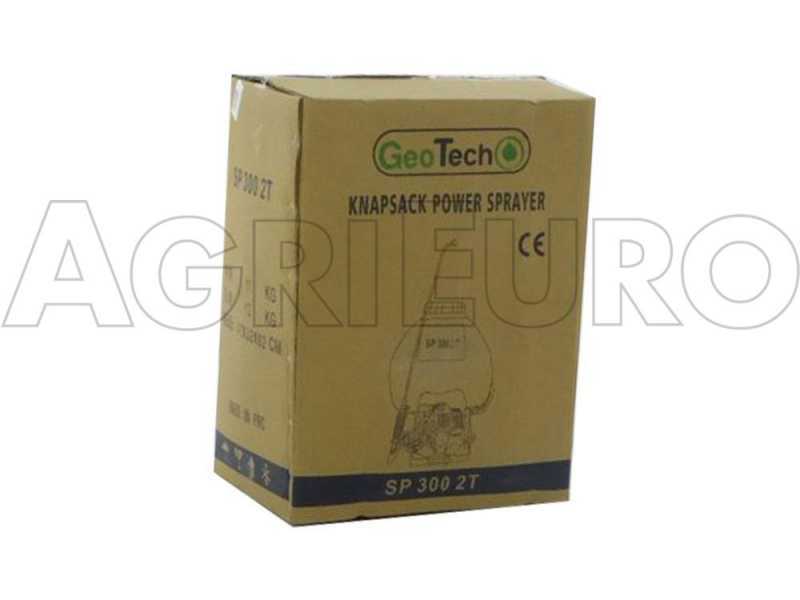 GeoTech SP 300 2T - Pulverizador de mochila - 2 tiempos de mezcla