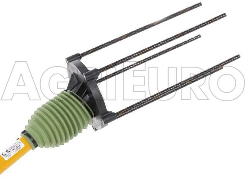Vareador de aceitunas el&eacute;ctrico de bater&iacute;a Oliviero Light 2.0 con p&eacute;rtiga fija en aluminio de 180 cm