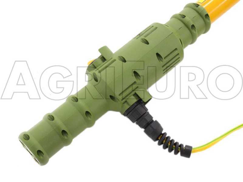 Vareador de aceitunas el&eacute;ctrico de bater&iacute;a Oliviero Light 2.0 con p&eacute;rtiga fija en aluminio de 180 cm