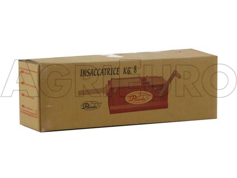 Palumbo Pavi 177 INOX - Embutidora manual 8 Kg - 2 velocidades
