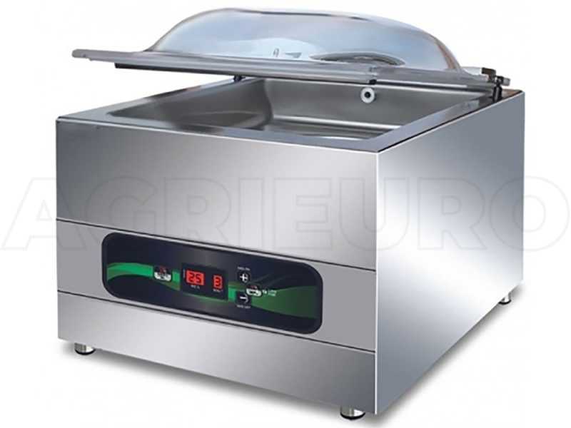 Envasadora al vac&iacute;o de campana Euro 3500 Inox - Barra de soldadura de 35 cm
