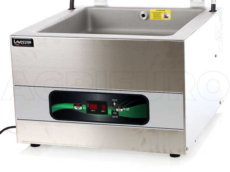 Envasadora al vac&iacute;o de campana Euro 3500 Inox - Barra de soldadura de 35 cm