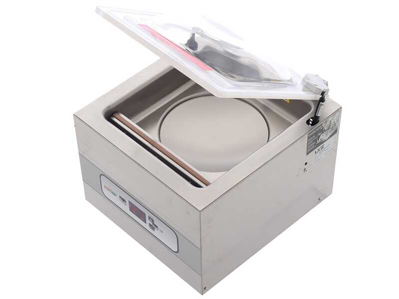 Envasadora al vac&iacute;o de campana Euro 3500 Inox - Barra de soldadura de 35 cm