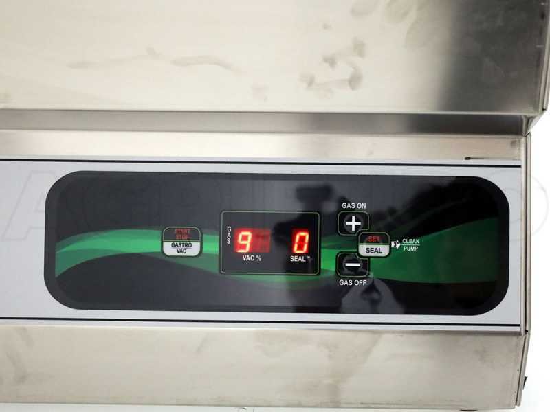 Envasadora al vac&iacute;o de campana Euro 4100 Pro Inox - Barra de soldadura de 40 cm