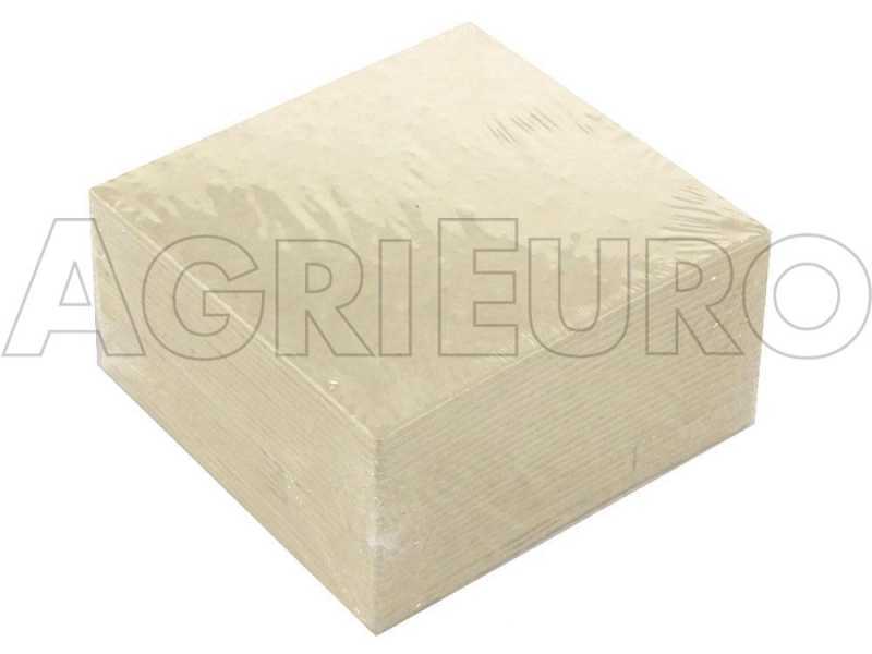 25 cartones filtrantes AgriEuro 20x20 cm sin agujeros para filtro de vino - Tipo 0
