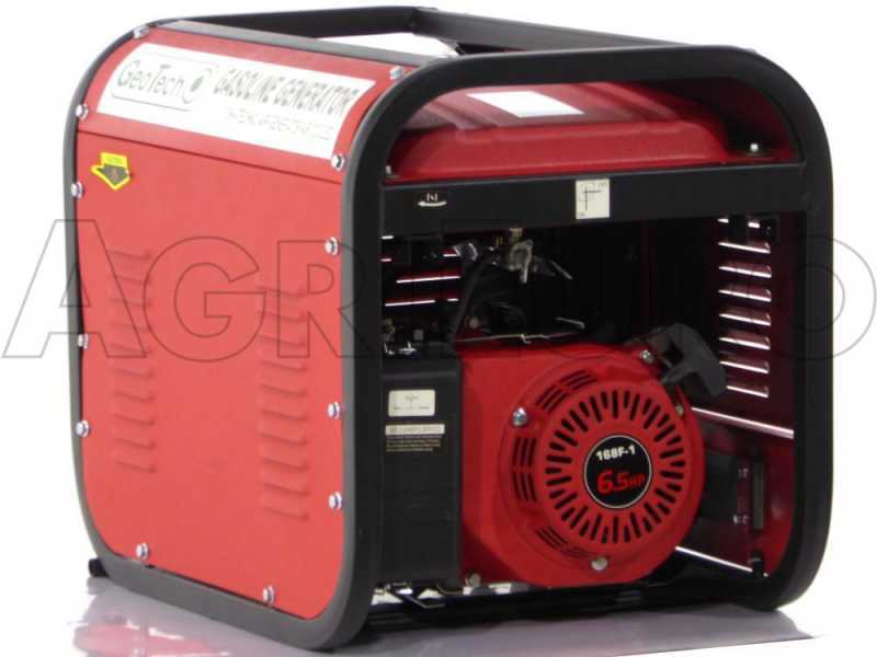 GeoTech GGSA3000 - Generador de corriente con AVR 2.7 kW - Continua 2.5 kW Monof&aacute;sica