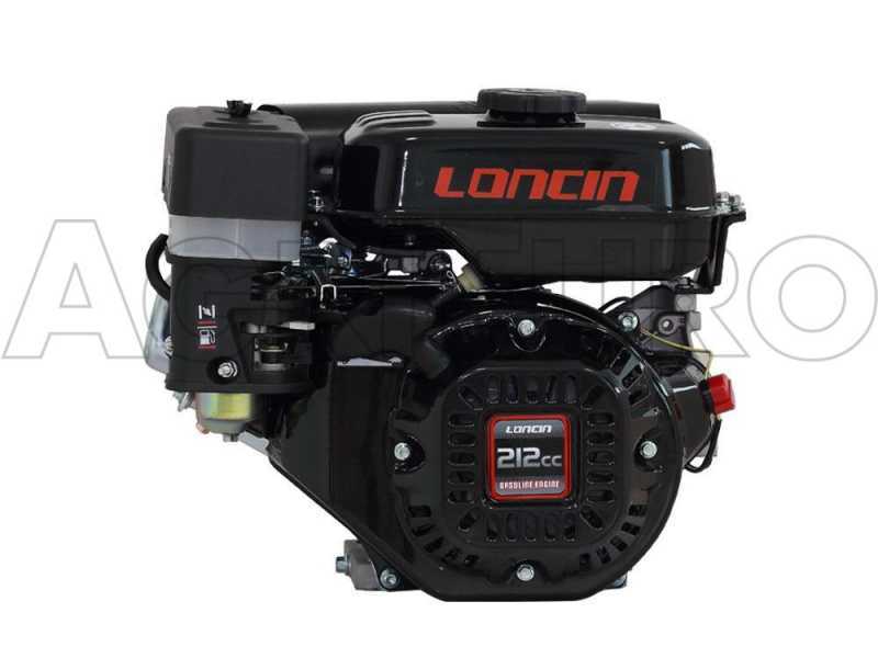 GeoTech-Pro PCS70L - Biotrituradora de gasolina profesional - Motor Loncin 7 HP