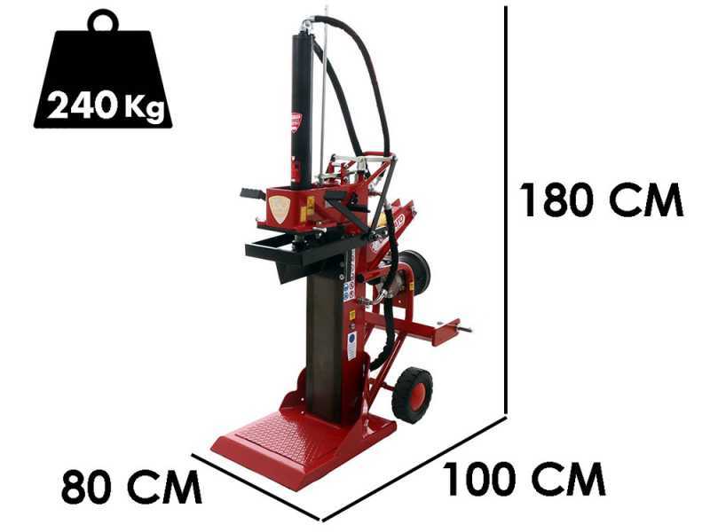 Ceccato BULL SPLT13 -Rajadora de le&ntilde;a para tractor - Vertical