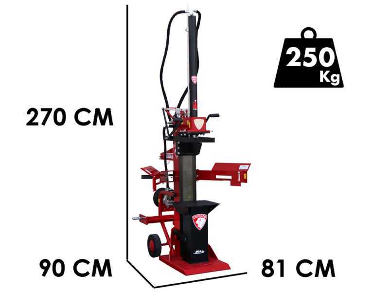 Ceccato BULL SPLT13.11 - Rajadora de le&ntilde;a para tractor - Vertical