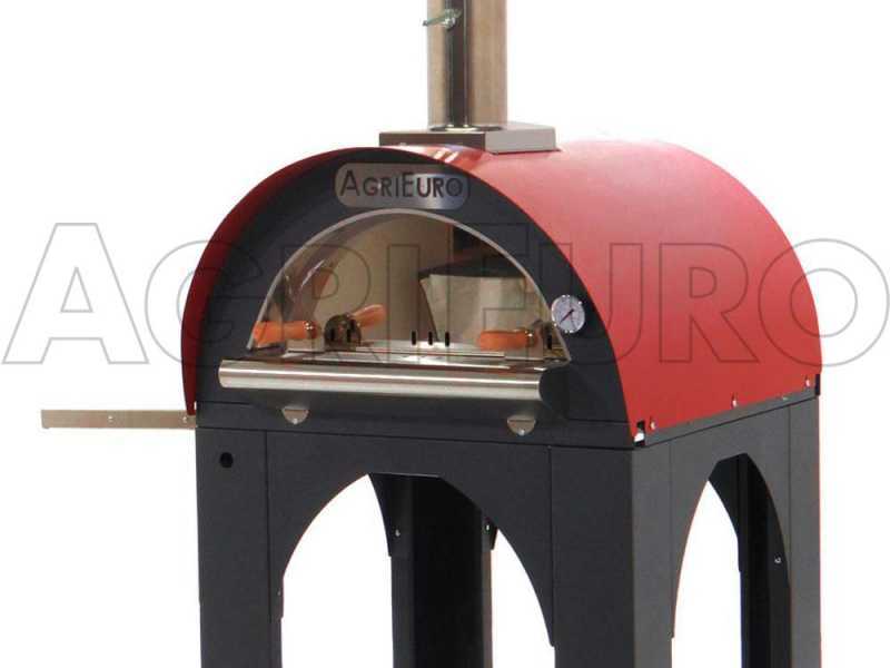 Horno de leña AgriEuro Cibus Red 60x60 , en oferta en AgriEuro