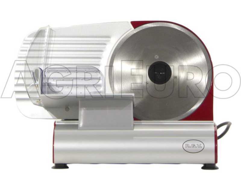 RGV Mary 220 Roja - Cortadora de fiambre con cuchilla extra&iacute;ble de 220 mm - motor 200 W