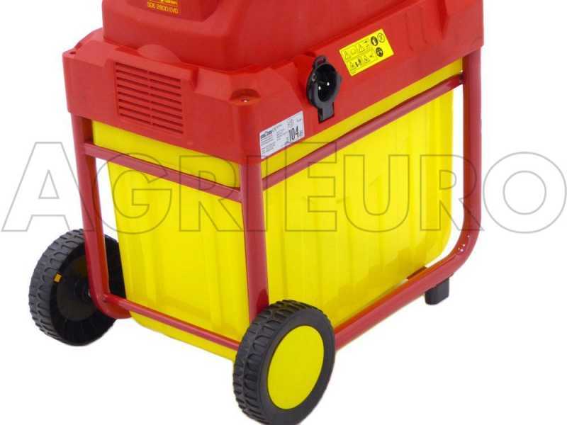 Wolf Garten SDE 2800 EVO - Biotrituradora el&eacute;ctrica - cuchillas reversibles y saco recogedor