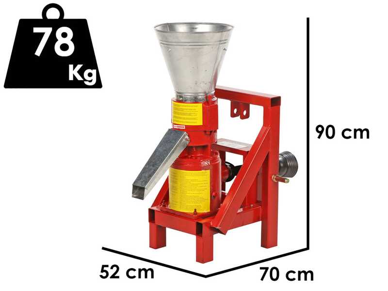 GeoTech TWPM150 - Peletizadora por tractor - Para hacer pellets de calefacci&oacute;n