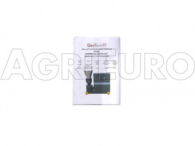 GeoTech EWPM120S - Peletizadora dom&eacute;stica monof&aacute;sica - Para pellets de calefacci&oacute;n