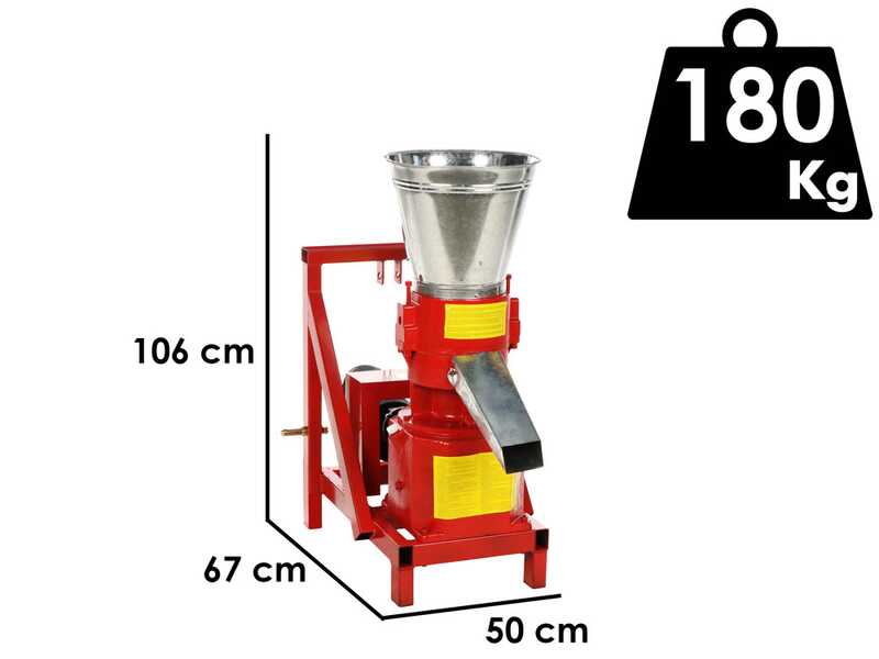 GeoTech TWPM230 - Peletizadora por tractor - Para fabricar pellets de calefacci&oacute;n