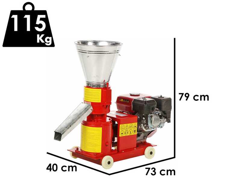 GeoTech GWPM150 - Peletizadora de gasolina - Para hacer en casa pellets de calefacci&oacute;n