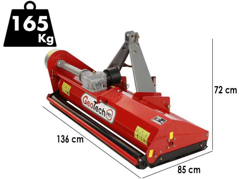GeoTech Pro LFM125 - Trituradora para tractor - Serie ligera