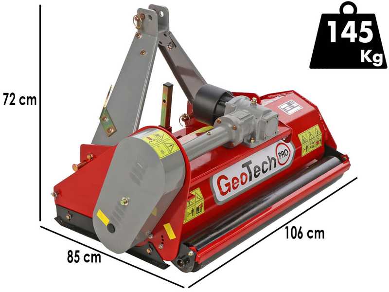 GeoTech-Pro LFM95 - Trituradora para tractor - Serie ligera