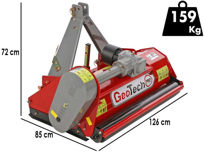 GeoTech-Pro LFM115 - Trituradora para tractor - Serie ligera