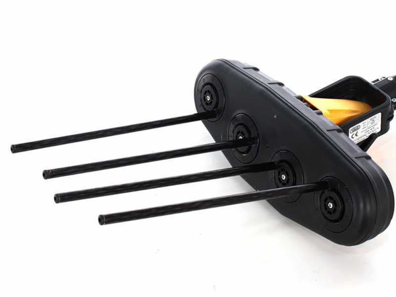 Volpi Giulivo 4YOU - Vareador de aceitunas el&eacute;ctrico de bater&iacute;a - vibrador con p&eacute;rtiga + barra alargadora