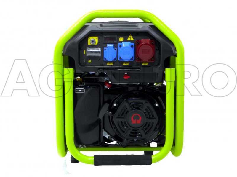 Pramac PX 8000 - Generador de corriente con ruedas y AVR 4.8 kW - Continua 4 kW Trif&aacute;sica