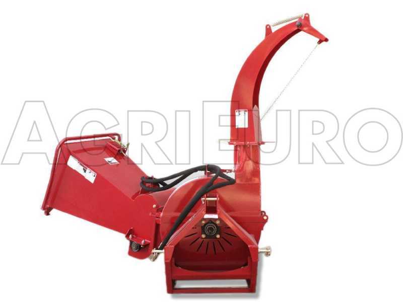 Biotrituradora para tractor GeoTech Pro TCP 150-HSF. Rotor de arrastre