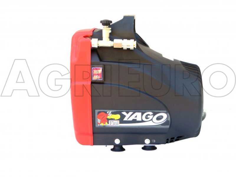 Fini Yago 1850 - Compresor de aire compacto el&eacute;ctrico port&aacute;til - motor 1,5HP sin aceite