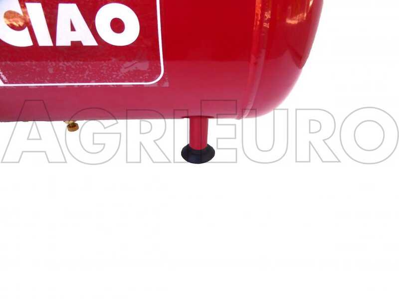 Fini Ciao 24 - Compresor de aire el&eacute;ctrico port&aacute;til monof&aacute;sico, sin aceite - Motor 1,5 HP - 24 L