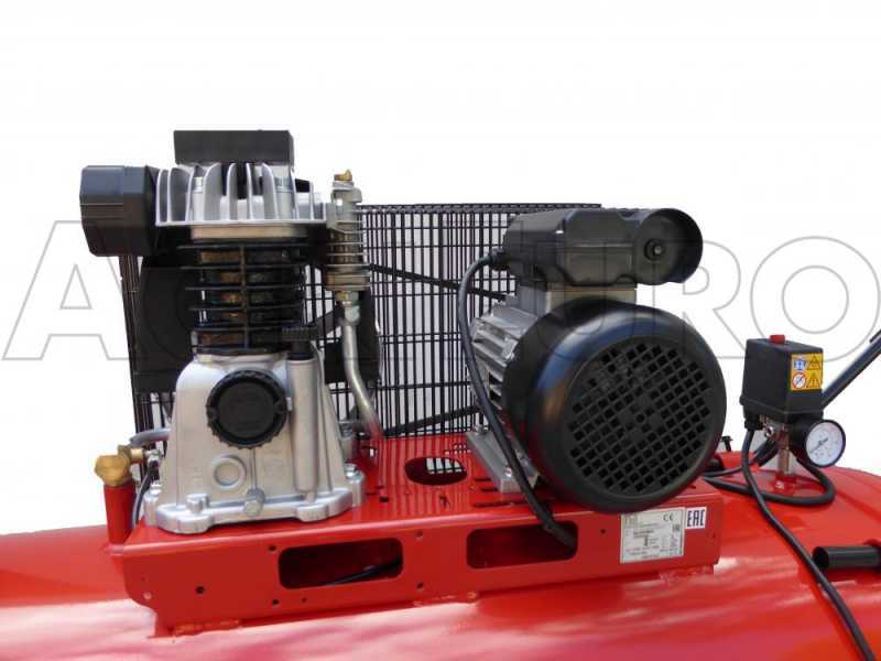 Fini Advanced MK 103-200-3M - Compresor de aire el&eacute;ctrico monof&aacute;sico de correa - motor 3 HP - 200 l