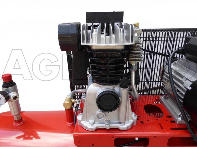 Fini Advanced MK 103-200-3 - Compresor de aire el&eacute;ctrico trif&aacute;sico de correa - motor 3 HP - 200 l